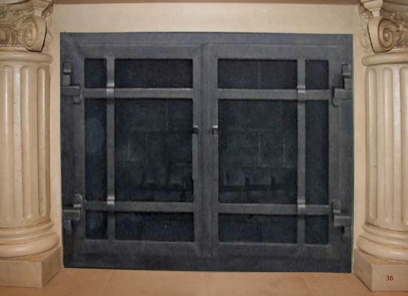 Fireplace Door FD036