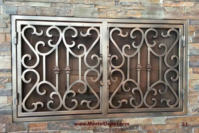 Fireplace mantel picture