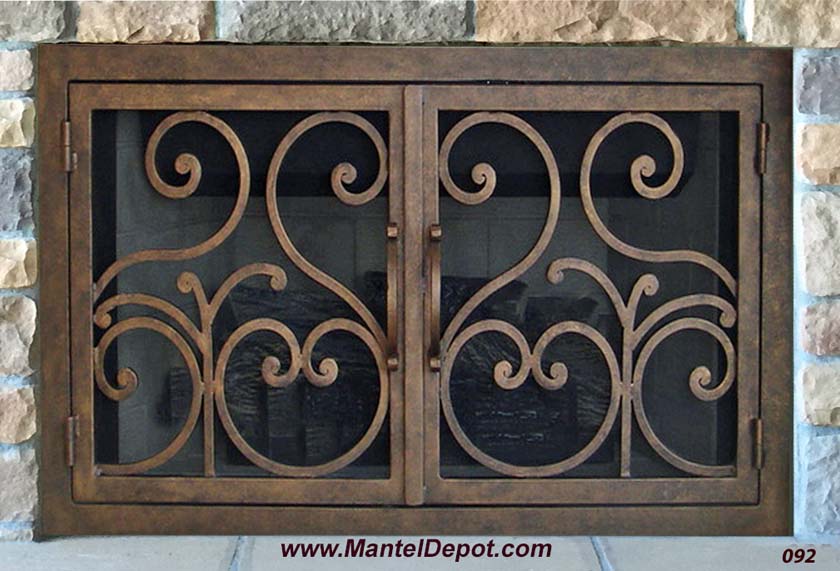 Fireplace Door 92