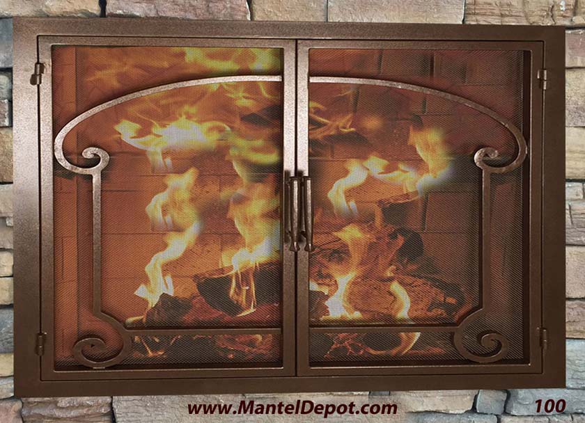 Fireplace Door 100