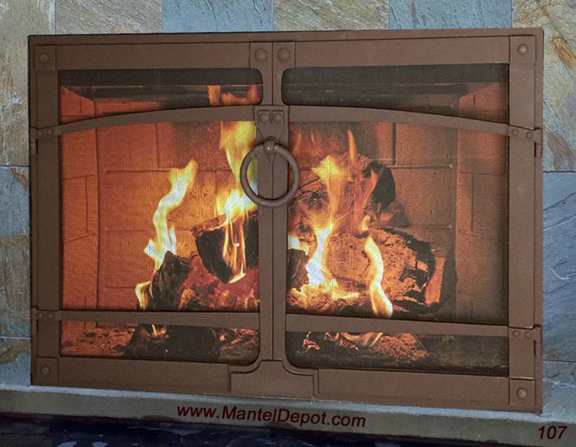 Fireplace Door 107