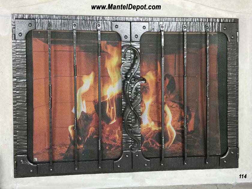 Fireplace Door 114