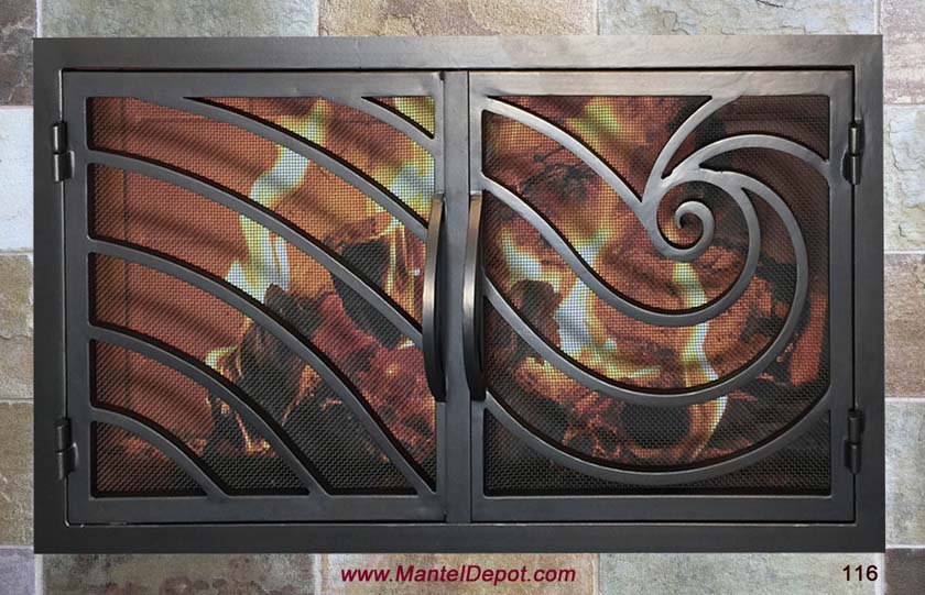 Fireplace Door 116