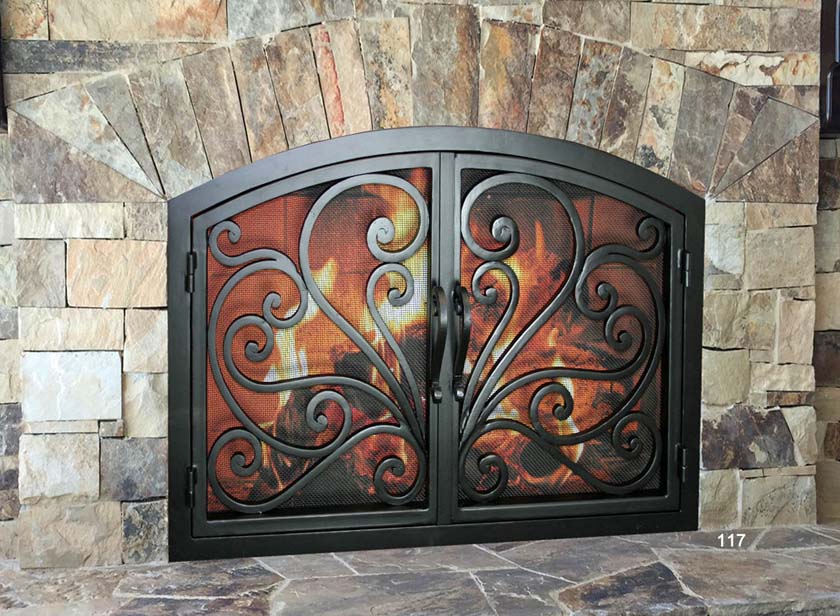 Fireplace Door 117