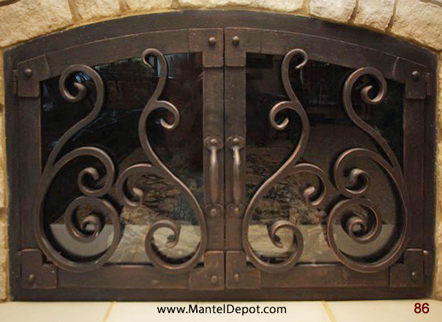 Fireplace Door FD086
