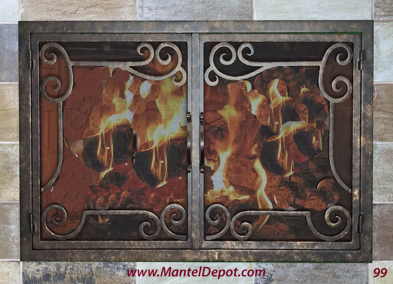 Fireplace Door 99