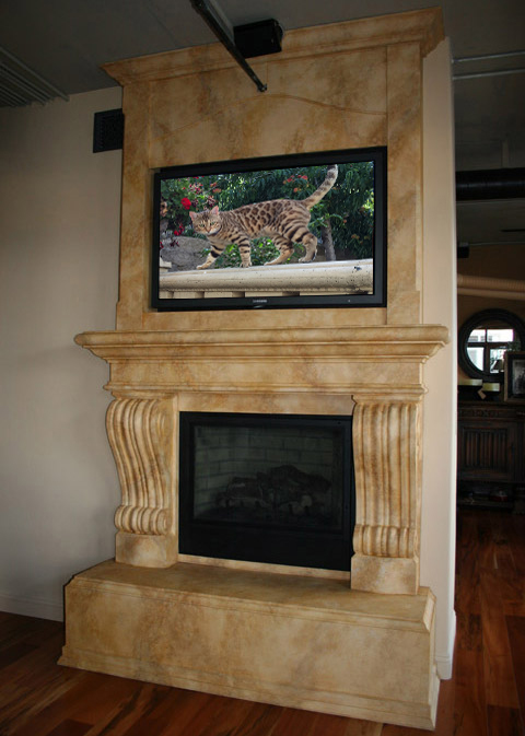 Overmantel picture