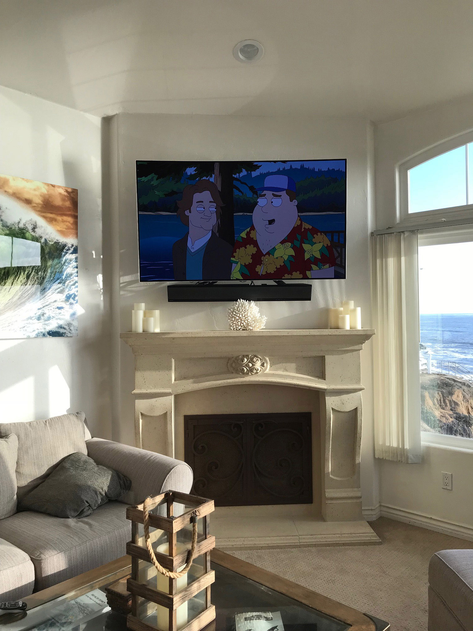 FM025 Fireplace Mantels, Fireplace surrounds, Iron Fireplace Doors and