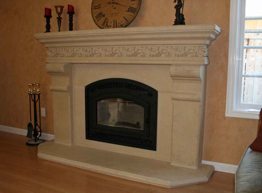 Mantel Depot model MT44435 Fireplace surrounds,Iron Fireplace Doors and