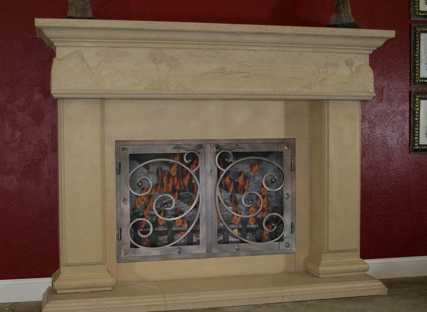 Fireplace Mantel 719