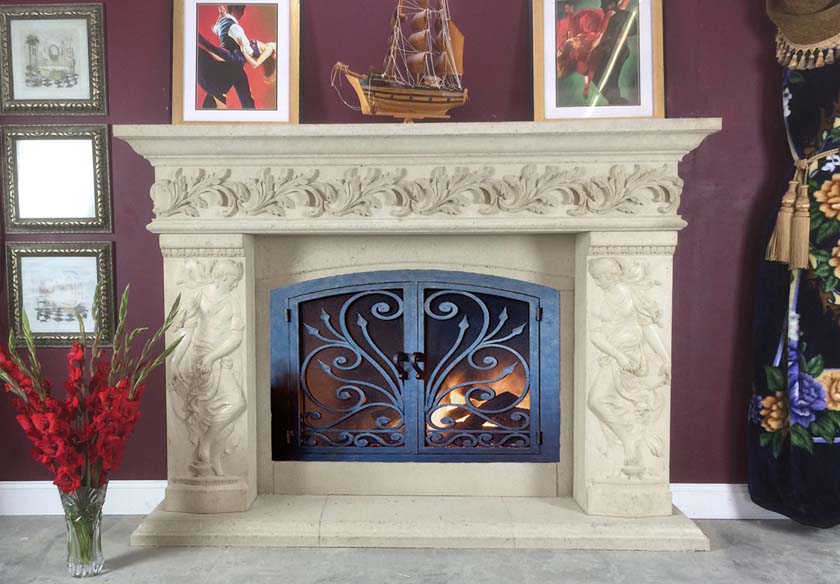Fireplace Mantel 845