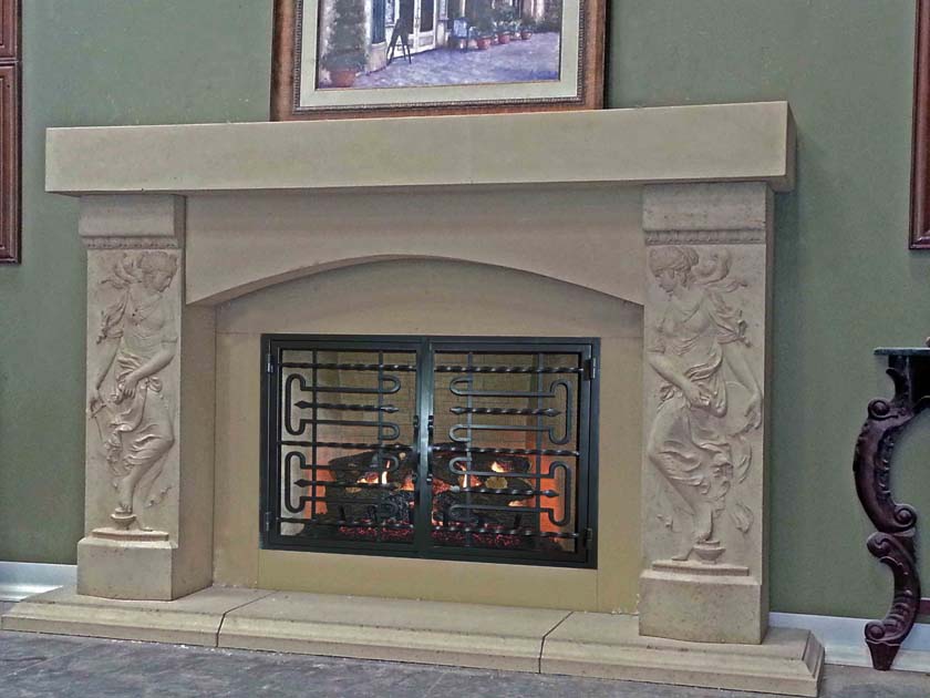 Fireplace Mantel 887