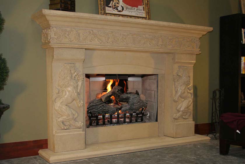 Fireplace Mantel 908